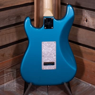 G&L Legacy Electric Guitar Lake Placid Blue Maple Fretboard with Gigbag