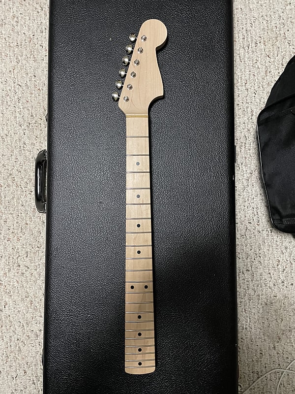 Musikraft Jazzmaster neck with locking tuners Reverb