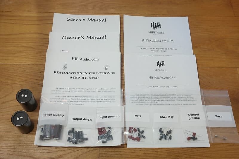 Heathkit  AR-29 restoration kit filter capacitor repair rebuild fix  			