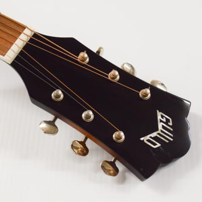 Guild F-250CE Deluxe Acoustic-Electric Guitar (DEMO) - Antique Burst image 8