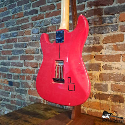 Peavey USA Predator Electric Guitar (1990s - Red Relic) image 12