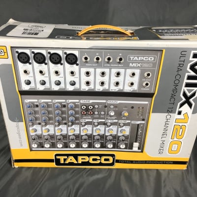 Mackie Tapco Mix 120 12 Channel Mixer | Reverb Mackie Tapco Mix 120 12 Channel Mixer | Reverb