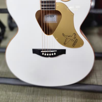 Gretsch G5022CWFE Rancher Falcon Jumbo Acoustic-Electric Guitar 2021 - White Gloss for sale