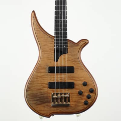 Tune TWB5 EMG45J Custom Heat Natural Bass, Curly Maple Top