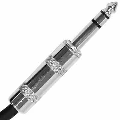 1/4" Trs To Xlr Male 10' Patch Cable - Blue image 2