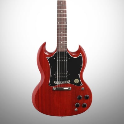 Gibson SG Tribute Electric Guitar (with Soft Case), Vintage Satin Cherry image 2