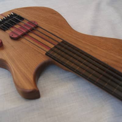 Handcrafted 5 string fretless bass. Superb tone and build quality. Made in the UK. image 2