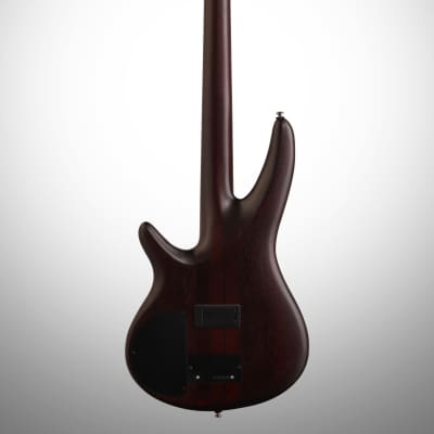 Ibanez SRF700 Portamento Fretless Electric Bass - Brown Burst Flat image 6