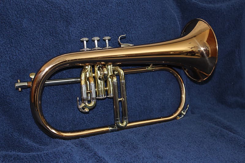 Yamaha 631 Flugelhorn Rose Brass Bell | Reverb