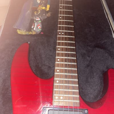 Jackson PS-4 Performer 90’s-2000’s - Transparent Red image 8