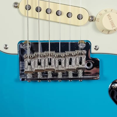2021 Fender American Professional II Stratocaster - Miami Blue With OHSC image 12
