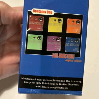Dan Armstrong Blue Clipper ギターエフェクター Dan Armstrong Blue