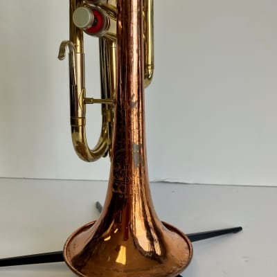 Conn Director 17A cornet 1961 lacquered brass, Coprion (copper) bell image 6