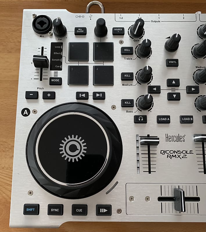 Hercules DJ Console RMX2 Silver | Reverb