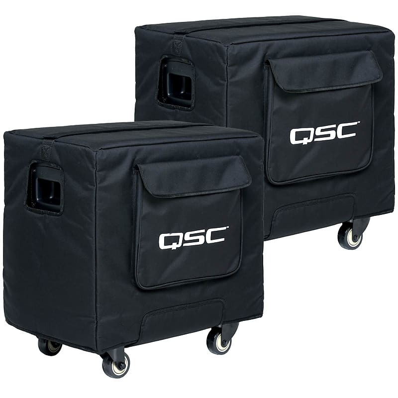 QSC KS112CVR Padded Subwoofer Covers for KS112 Pair Reverb
