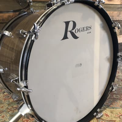 Rogers Londoner Six Drum Set in New Mahogany Shell Pack image 13
