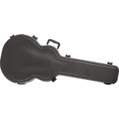 SKB SKB-20 Deluxe Jumbo Acoustic/Archtop Electric Guitar Case Regular Black image 7