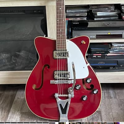 Martin GT-75 1966 Electric guitar! 1966 - Burgandy image 1