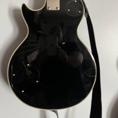 Vintage Gibson Lawsuit Japan Les Paul - Black gold image 7