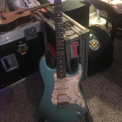 VERY RARE!!  90’s Export Series Fender Stratocaster in Lake Placid Blue image 3