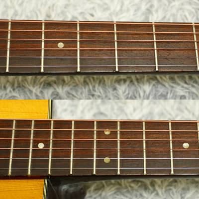1973 made Vintage Acoustic Guitar Yamaha FG-170 GREEN Label