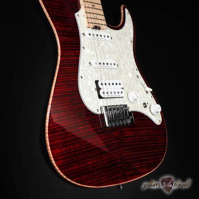ESP Original Snapper CTM Flamed Top Maple Neck – See Thru ESP Original Snapper CTM Flamed Top Maple Neck – See Thru