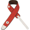 Levy's MRE1CAR-RED Canvas Guitar Strap