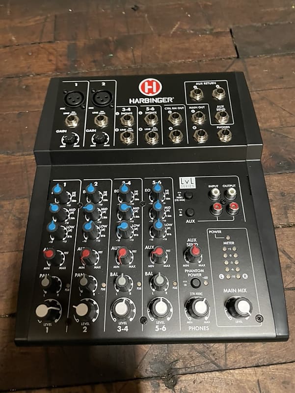 Harbinger L802 LVL Series Compact Mixer | Reverb