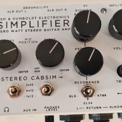 DSM & Humboldt Simplifier Analog Amp Simulator Pedal image 4