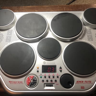 Yamaha DD-55 7-Pad Tabletop Electronic Drum Set w/ 2 Foot Pedals