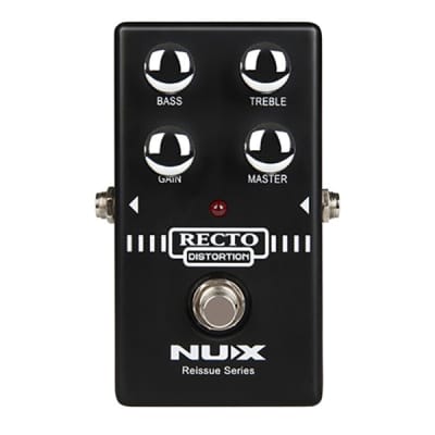 NuX Effects Reissue Series Recto Distortion Guitar Effects Pedal image 1