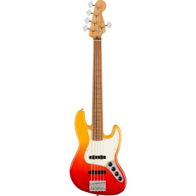 Fender Player Plus Jazz Bass V (Tequila Sunrise) image 3