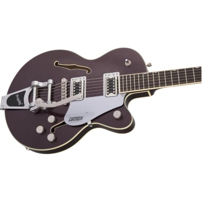 Gretsch G5655T Electromatic Semi-Hollow Electric Guitar w/ Bigsby Vibrato - Dark Cherry Metallic image 3