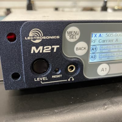 Lectrosonics M2T Transmitter IEM In Ear Monitors with FREE MR2 receiver pack image 2