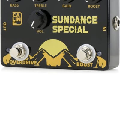 Caline DCP-06 SUNDANCE SPECIAL Boost Overdrive Effect Pedal Dual Guitar Pedal image 5