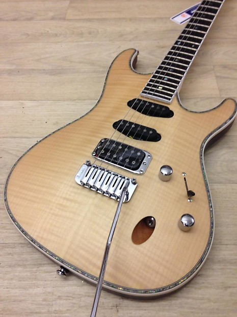 Ibanez SA360FM NTF Natural Flat Flamed Maple Finish