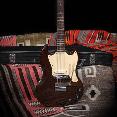 1968 Gibson Melody Maker SG "Walnut" image 2