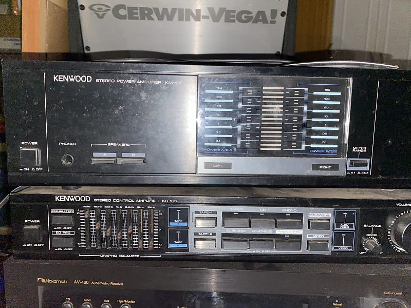 Kenwood KC-105 Stereo Control Amplifier | Reverb