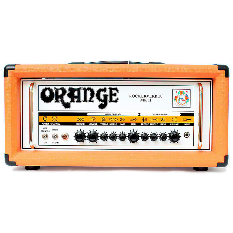 Orange Rockerverb 50 MK II 2-Channel 50-Watt Guitar Amp Head image 1