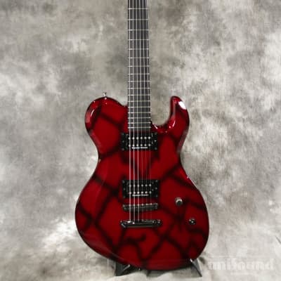 ESP D-DR-Ⅱ (Dir en grey Die Signature Model) Die Red Mesh | Reverb