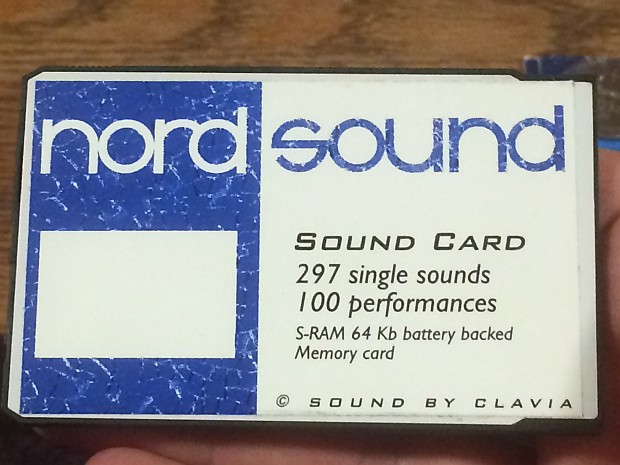 注目ショップ・ブランドのギフト for Card Sound PCMCIA Nord Lead Reverb | RARE 2 鍵盤楽器