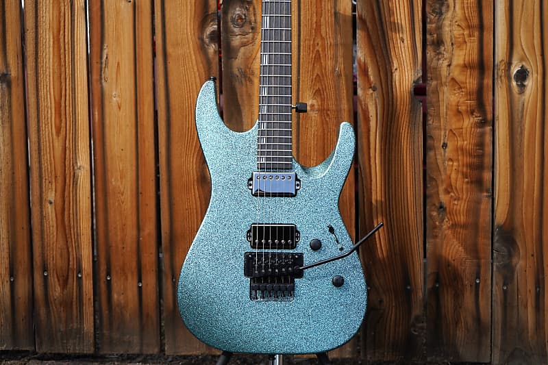 ESP Custom Shop Original M-II DLX Ebony Board Granite Sparkle Satin 6-String w/ Case (2025) image 1