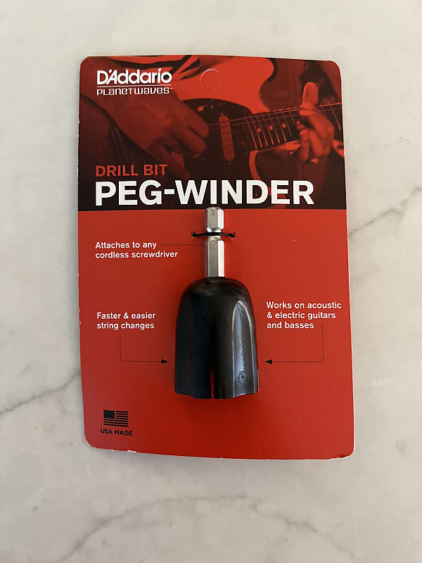 D'Addario Drill Bit PegWinder 2021 Reverb
