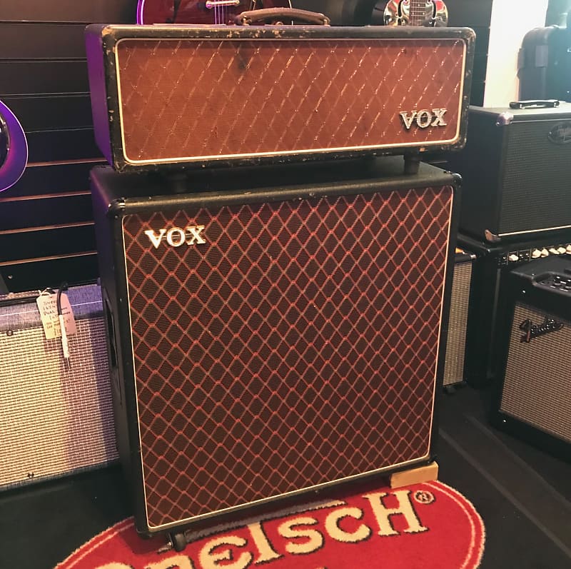 Vox AC 30 1961 Head 1963 1966 Vox 4X12 Cabinet Reverb