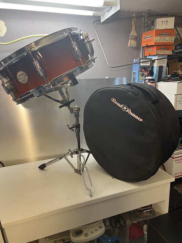 Mapex Meridian Birch Brown Sunburst 14.5 x 6 Snare Drum, Reverb