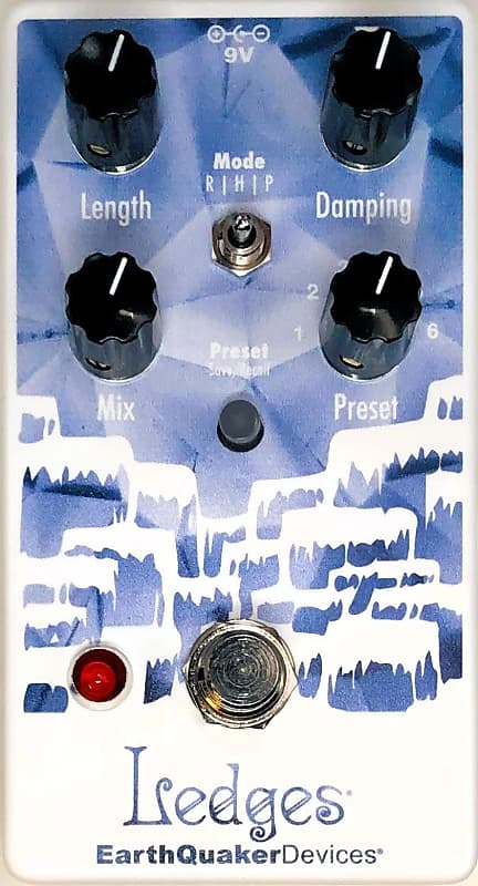 EarthQuaker Devices Ledges リバーブ Ledges Tri-Dimensional Reverberation Machine — EarthQuaker