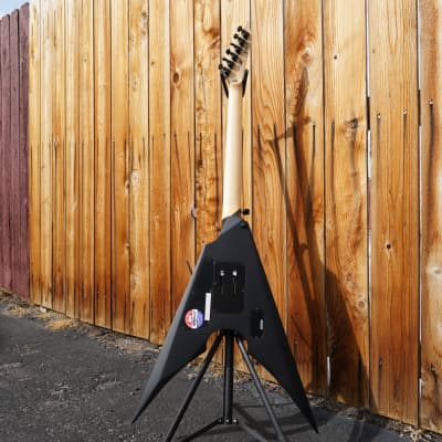 ESP LTD SIGNATURE SERIES MK-600 -Mille Petrozza- Black Satin 6-String Electric Guitar w/ Case (2024) image 3
