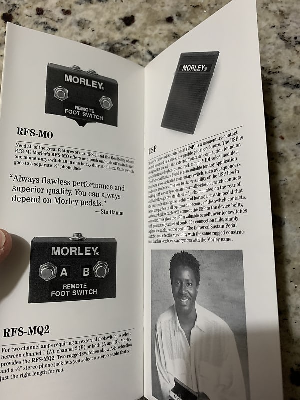 Morley Wah Catalog 80's-90's Zakk Wylde Testament Jason
