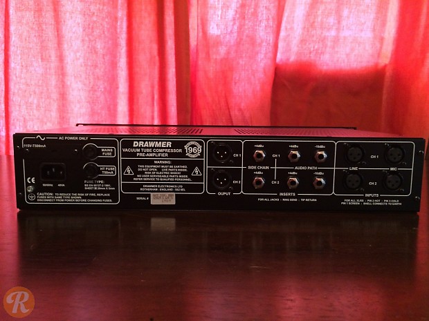 Drawmer 1969 Mercenary Edition Preamp Compressor Bild 3