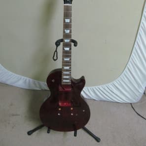 Gibson Les Paul Studio 2012 Red wine Husk Luthier project L@@K image 1